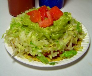 Chalupa with Guacamole