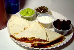 quesadilla with everything